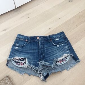 Jean shorts